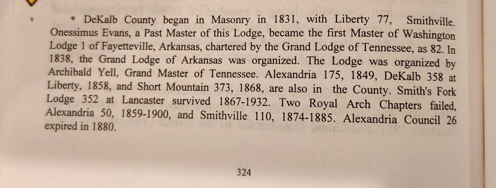 DeKalb – 1800 Masonic&nbsp;Records